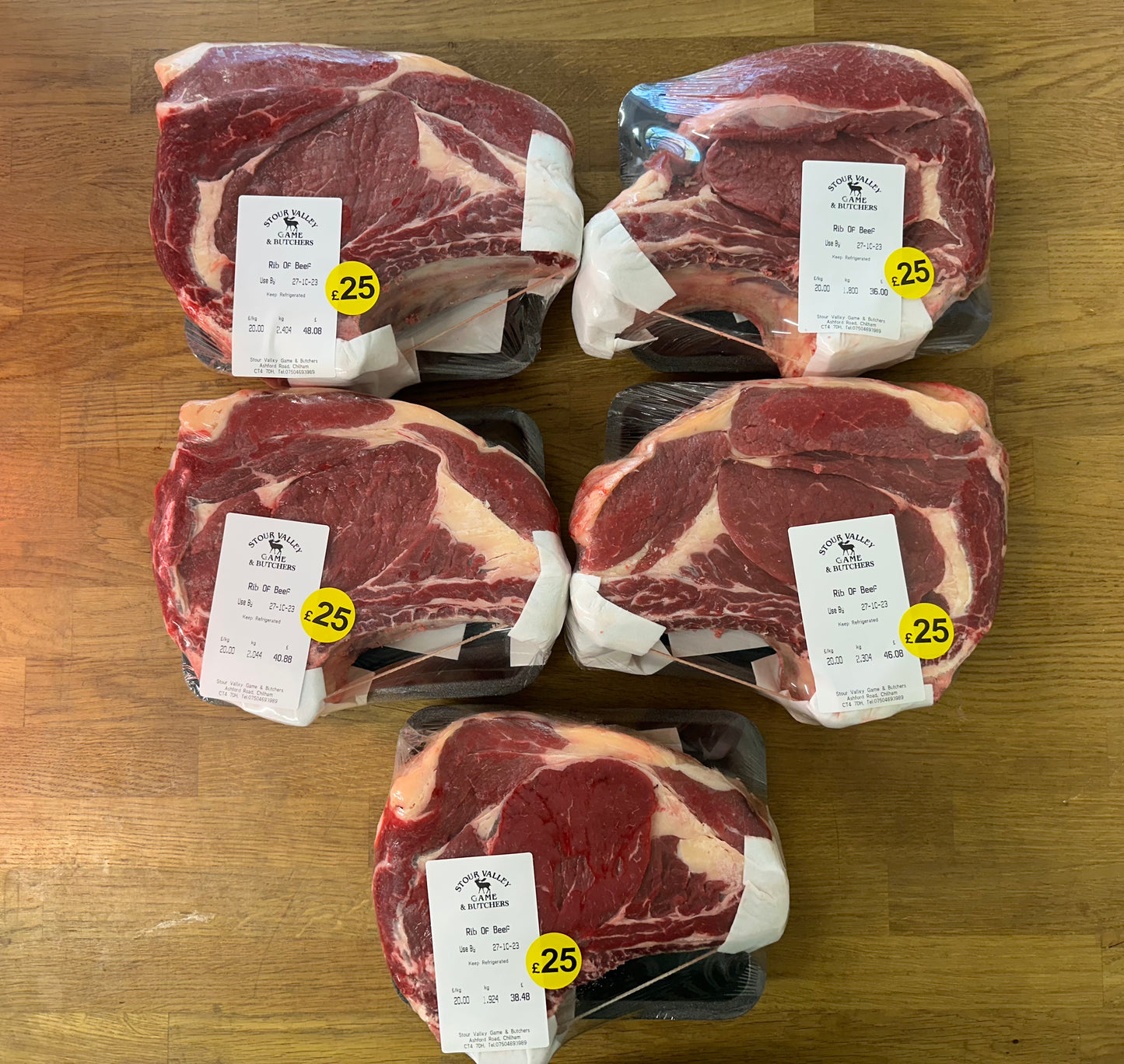 Rib Of Beef Offer!!!