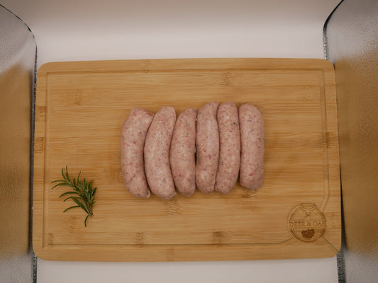 Hop and Ale Pork Sausage (3 for £12!)