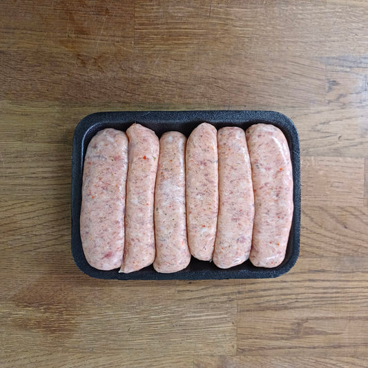 Caribbean Sunset Sausage (3 for £12.00)
